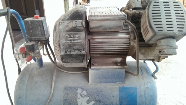 ปั๊มลมโรตารี 2 สูบ