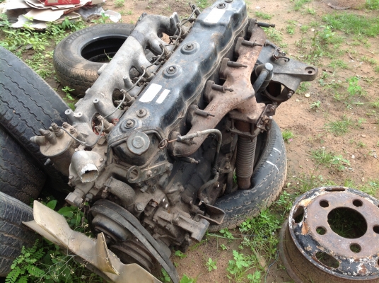 ขาย((22,500)) เครื่องIsuzu 6-BG1-175แรง อุปกรณ์ครบ สภาพเครื่องพัง