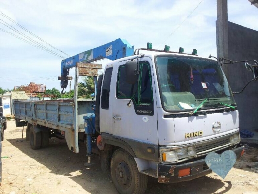 ขายครับขาย HINO FD2HMA 6ล้อประกอบติดเครน3ตันพร้อมใช้