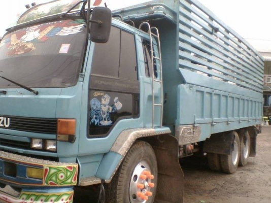 ***ขายแล้วครับขอบคุณ Truck2hand ขาย10ล้อเพลาเดียวดั้ม ISUZU JCM หัวROCKY/เครื่องROCKY 6BF1-185HP (ลงเล่มครบ) เครื่องอึด ทน แรง ประหยัด เกียร์ดีไม่มีหอน ช่วงล่างเพลาเดียวร็อคเล็ก คัสซีสวย ไม่ผุ มีบวมซับในกับช่วงท้ายคัสซีบ้าง กระบะดั้มเหล็กเกษตรสภาพดี พื้นด