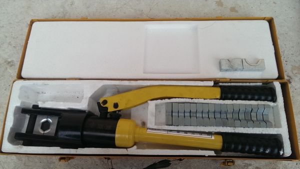 คีมย้ำหัวสายไฮโดรลิก