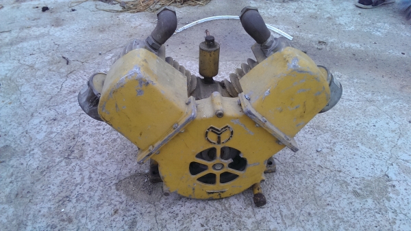 หัวปั๊มลม 2 สูบ 10 แรง