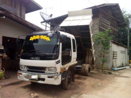 ***ขายแล้วครับขอบคุณ Truck2hand ขาย6ล้อดั้มดินราคาเบาๆ ISUZU DECA FRR32L4 6HH1-210HP เครื่องเดิมเกียร์เดิม 210แรง แห้งๆไม่เยิ้ม แรงดี แน่น เกียร์ไม่มีหลุด ช่วงล่าง Fหน้า-หลัง คัสซีสวยเดิม ไม่ปะไม่ดาม ไม่บวม กระบะดั้มเหล็ก5ตันยิงหน้า 3.80ม.สภาพสวย พื้นดีข้