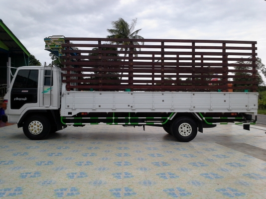 ขาย 6ล้อISUZU  ร็อคกี้ 175แรง ยาว6.20 ม.  กระบะคอกไม้