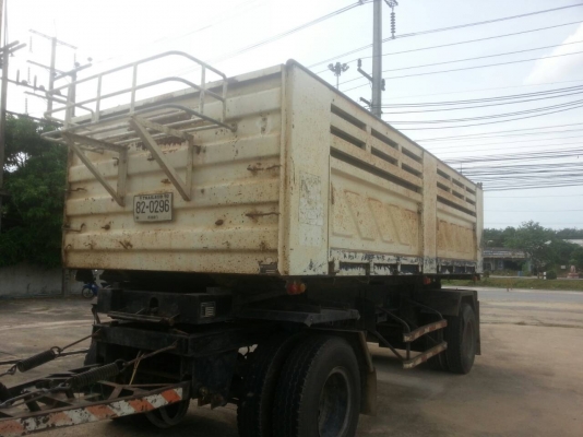 ขายหางพวงดัมพ์ 2เพลาปี48 ทะเบียนพร้อมโอน