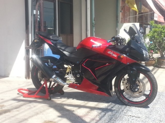 วุฒิ 48 ไบค์ ขาย เซอร์ฟิเกอร์150 แปลงร่างเเป็นนินจา 250 เอกสารทะเบียนพร้อมโอน