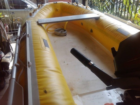 ขายเรือยางท้องไฟเบอร์330