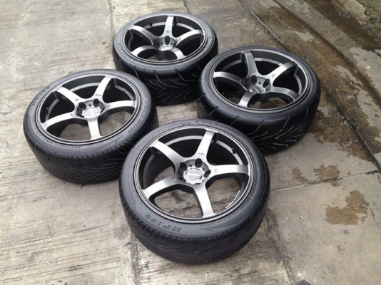 ขายแม็ก โปร์ไดว์ ขอบ 18 พร้อมยาง 235/40r18-285/30r18