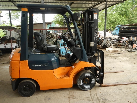 ขายรถยก FORKLIFT TOYOTA 7FG18 1.5 TON พร้อมใช้งาน ขายรถยก FORKLIFT TOYOTA 7FG18 1.5 TON พร้อมใช้งาน