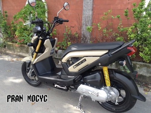 ขายZoomer-x สีน้ำตาลดำ ปี2557