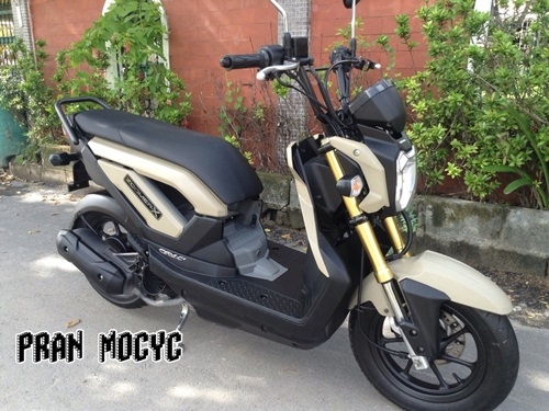 ขายZoomer-x สีน้ำตาลดำ ปี2557