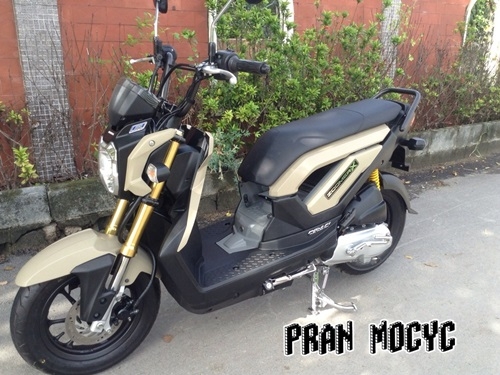 ขายZoomer-x สีน้ำตาลดำ ปี2557