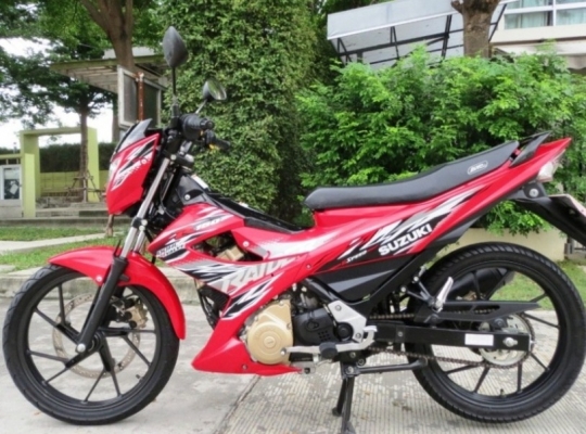 8 เดือน Suzuki Raider R150 สปอร์ตระดับตำนาน เดิมแท้ดี ไม่มีบิวด์  เพียง 45,900 บาท