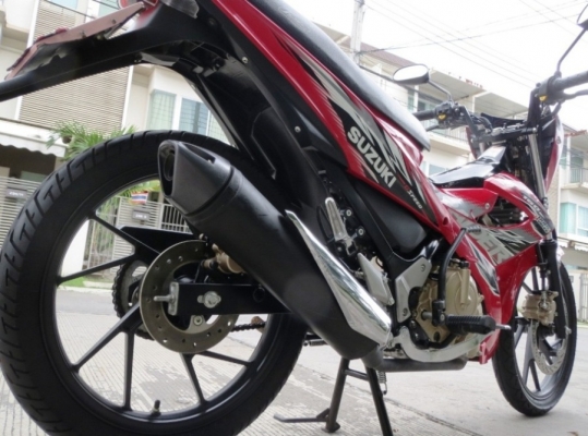 8 เดือน Suzuki Raider R150 สปอร์ตระดับตำนาน เดิมแท้ดี ไม่มีบิวด์  เพียง 45,900 บาท