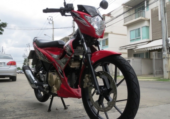 8 เดือน Suzuki Raider R150 สปอร์ตระดับตำนาน เดิมแท้ดี ไม่มีบิวด์  เพียง 45,900 บาท