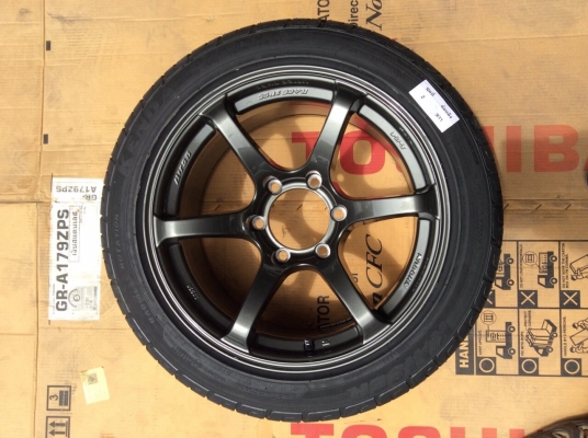 ขายล้อแม็กใหม่+ยางใหม่ขอบ17ล้อหน้า8.5ยาง225/50/17ล้อหลัง245/45/17