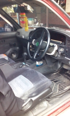 ขายด่วน โตโยต้า ไมตี้แวน3D ยกสูง เครื่อง เจ+แก็ส AT ไมล์ดิจิตอล เบาะกำมะหยี่ แอร์เย็นสบาย ราคา 120000(ต่อได้ครับ)ติดต่อ 0917814596/0876956100 ลี