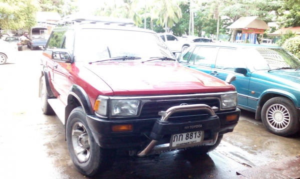 ขายด่วน โตโยต้า ไมตี้แวน3D ยกสูง เครื่อง เจ+แก็ส AT ไมล์ดิจิตอล เบาะกำมะหยี่ แอร์เย็นสบาย ราคา 120000(ต่อได้ครับ)ติดต่อ 0917814596/0876956100 ลี