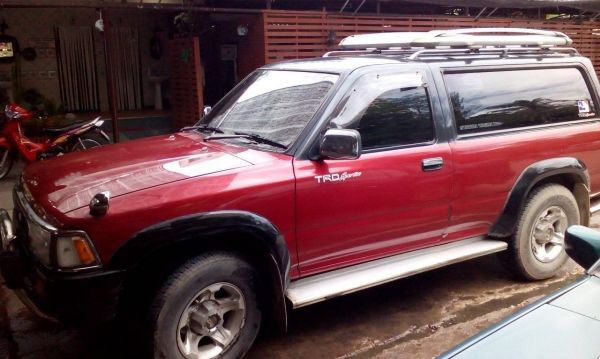 ขายด่วน โตโยต้า ไมตี้แวน3D ยกสูง เครื่อง เจ+แก็ส AT ไมล์ดิจิตอล เบาะกำมะหยี่ แอร์เย็นสบาย ราคา 120000(ต่อได้ครับ)ติดต่อ 0917814596/0876956100 ลี