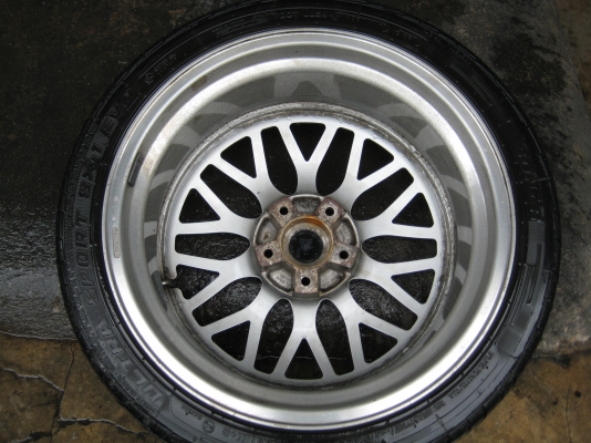 ขายแม็ก rays แท้ หน้า 8 หลัง 9 ขอบ18 5รู114 พร้อมยาง ไม่เคยซ่อม