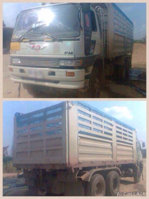 ขายรถพ่วงสิบล้อ HINO 3M วางเครื่อง 360 แรง แม่ดัมพ์ ลูกไม่ดัมพ์ ยาว 6 เมตร ทะเบียนพร้อม