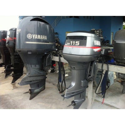 ขายเครื่องยนต์เกาะท้ายเรือเร็ว Yamaha 115CETO จากญี่ปุ่น