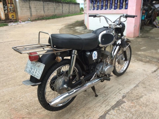 SUZUKI B100 มีเล่มทะเบียนสภาพเดิมๆหายากครับขายถูกๆ13800บาท