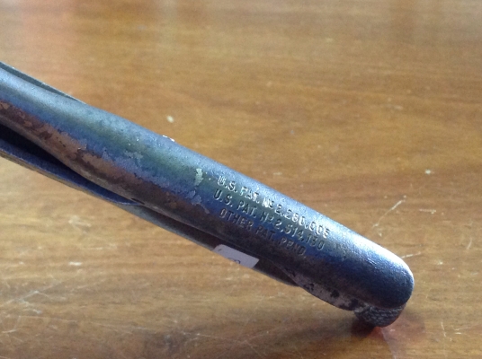 ขายคีมล็อค Petersen Vise Grip 10R โบราณยุคแรกๆ รุ่น 3 สามแถวหายาก