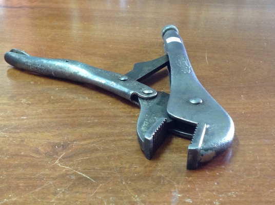 ขายคีมล็อค Petersen Vise Grip 10R โบราณยุคแรกๆ รุ่น 3 สามแถวหายาก