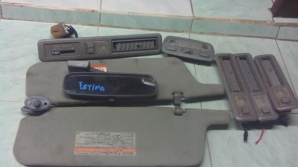 ชุดบังแดดรถ Toyota Estima  2003-2004