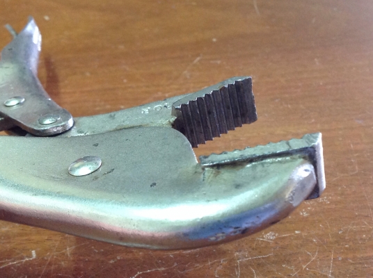 ขายคีมล็อค Petersen Vise Grip 10R โบราณยุคแรกๆ รุ่น 3 สามแถวหายาก
