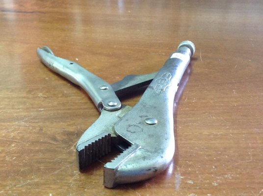 ขายคีมล็อค Petersen Vise Grip 10R โบราณยุคแรกๆ รุ่น 3 สามแถวหายาก