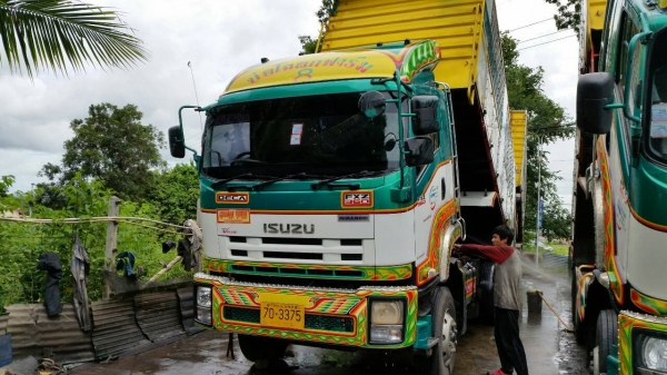 ISUZU FXZ 360 2 เพลา  แม่ลูกดั๊มพ์ 3 เพลา