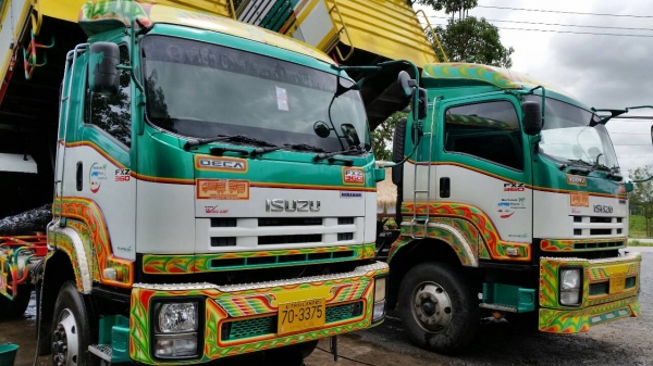 ISUZU FXZ 360 2 เพลา  แม่ลูกดั๊มพ์ 3 เพลา