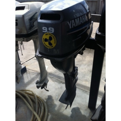 ขายเครื่องยนต์เรือ Yamaha F9.9CWH มือสองญี่ปุ่น