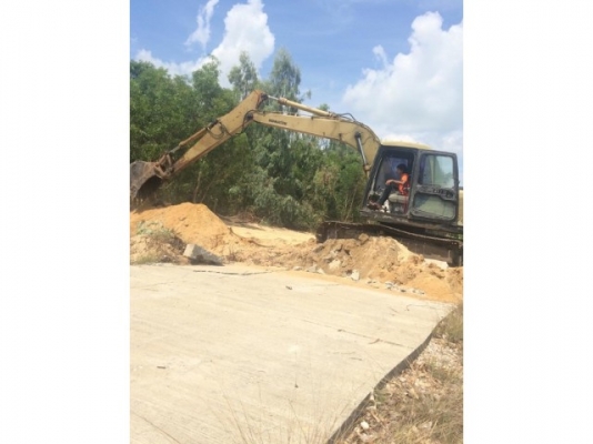 Komatsu pc120-6 เครื่องแห้ง ปั๊มแรงดี คอลโทรสั้น เอวแน่น ช่วงล่างเต็ม โทร.087-2976734