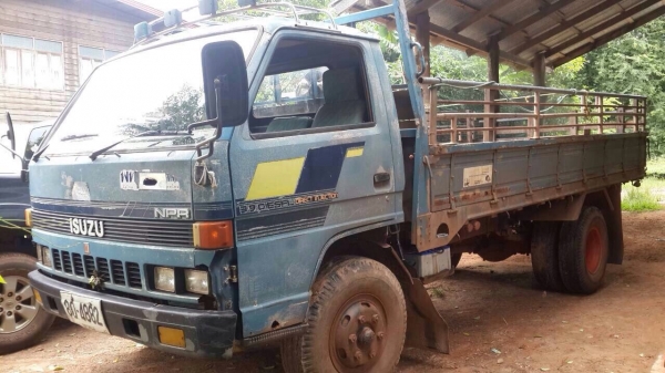 ISUZU NPR59L เครื่อง115แรง เอฟหน้าเอฟหลัง ปี40เพาว์เวอร์เกียร์สั้น