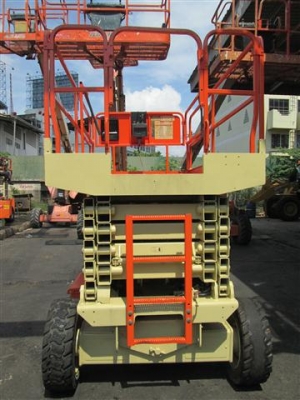 ขายรถกระเช้า # ขากรรไกร (ไฟฟ้า) สูง 12.19 M. มือสอง ยี่ห้อ JLG เครื่องจักรดี มีคุณภาพ