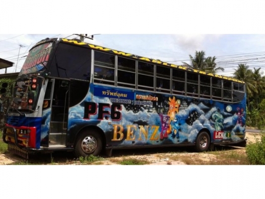 ขาย รถบัสพัดลม สภาพดี เครื่องดี เอกสารพร้อม ราคาต่อรองได้ พร้อมคอมและเครื่องเสียง โทร.087-2976734