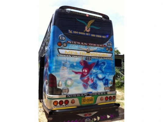 ขาย รถบัสพัดลม สภาพดี เครื่องดี เอกสารพร้อม ราคาต่อรองได้ พร้อมคอมและเครื่องเสียง โทร.087-2976734