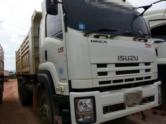 รถอีซูซุ 10 ล้อดั้ม FXZ  360 แรงม้า. ปี 54 ( รถวิ่ง 1xx,xxx กม.  -  12x,xxx กม. - 13x,xxx กม.  )   ( มีขาย 3 คัน. )   สนใจติดต่อ 081 - 6079515