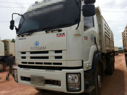 รถอีซูซุ 10 ล้อดั้ม FXZ  360 แรงม้า. ปี 54 ( รถวิ่ง 1xx,xxx กม.  -  12x,xxx กม. - 13x,xxx กม.  )   ( มีขาย 3 คัน. )   สนใจติดต่อ 081 - 6079515
