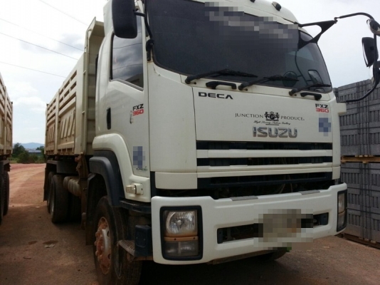 รถอีซูซุ 10 ล้อดั้ม FXZ  360 แรงม้า. ปี 54 ( รถวิ่ง 1xx,xxx กม.  -  12x,xxx กม. - 13x,xxx กม.  )   ( มีขาย 3 คัน. )   สนใจติดต่อ 081 - 6079515