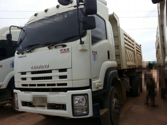 รถอีซูซุ 10 ล้อดั้ม FXZ  360 แรงม้า. ปี 54 ( รถวิ่ง 1xx,xxx กม.  -  12x,xxx กม. - 13x,xxx กม.  )   ( มีขาย 3 คัน. )   สนใจติดต่อ 081 - 6079515