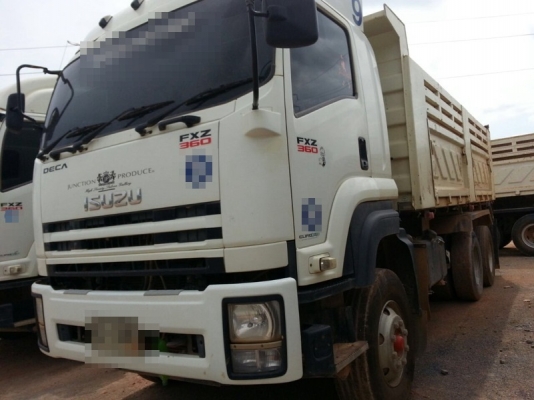 รถอีซูซุ 10 ล้อดั้ม FXZ  360 แรงม้า. ปี 54 ( รถวิ่ง 1xx,xxx กม.  -  12x,xxx กม. - 13x,xxx กม.  )   ( มีขาย 3 คัน. )   สนใจติดต่อ 081 - 6079515