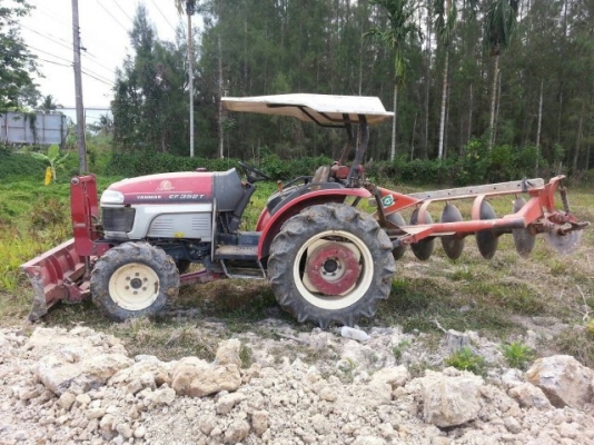 รถไถ ยันม่าร์ EF352T รถพร้อมใช้งาน สภาพเดิมๆ เครื่องแรงดี เอกสารเล่มทะเบียน อุปกรณ์ 2 ชิ้น ราคาต่อรองได้ โทร.087-2976734