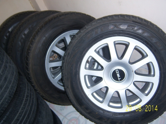 แม็กขอบ18 TRD พร้อมยาง 265 60 18  6รู139(11800)