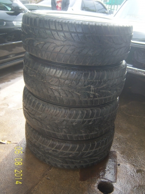 แม็กขอบ18 TRD พร้อมยาง 265 60 18  6รู139(11800)