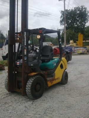 มาแล้ว KOMUSTU รุ่น 16 (2 ตัน) ตัวแรง มาจากญี่ปุ่น ติดแก๊ส ขับดีมาก สุด ๆ