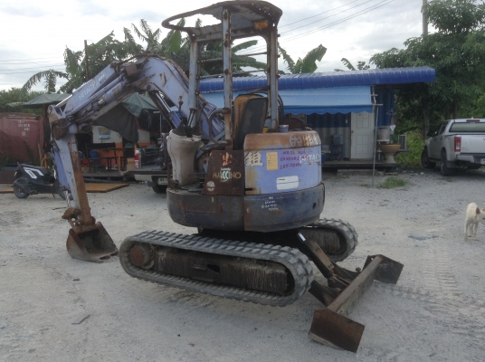 ขายรถขุด ฮิตาชิ EX30 UR-2. คอนโทรน้ำมัน ปั้มนิ้ว เครื่องอีซูซุ 3 ซูบ